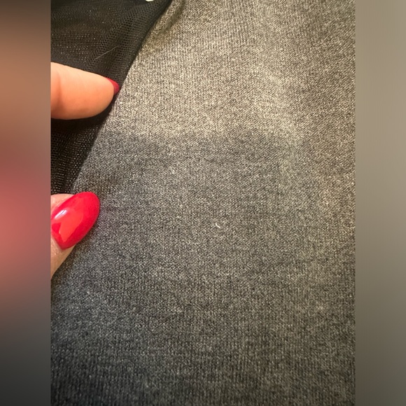 Alice + Olivia Gray Zip Bodysuit - Picture 3 of 4